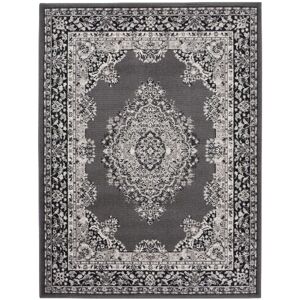 The Rug Shop UK Grey Traditional Easy to clean Machine Made Border Floral Border Floral Area Rug Size: 80 cm x 150 cm Grey 80 cm x 150 cm The Rug Shop UK Grey Traditional Easy to clean Machine Made Border Floral Border Floral Area Rug Size: 80 cm x 150 cm Grey 80 cm x 150 cm