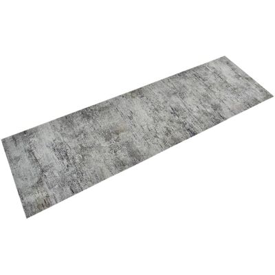Berkfield Home Kitchen Rug Washable Beton 60x180 cm Velvet in Grey Grey 60x180 cm Berkfield Home Kitchen Rug Washable Beton 60x180 cm Velvet in Grey Grey 60x180 cm