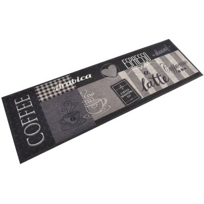 Berkfield Home Kitchen Rug Washable Coffee Black 60x180 cm Velvet Multicolor 60x180 cm Berkfield Home Kitchen Rug Washable Coffee Black 60x180 cm Velvet Multicolor 60x180 cm