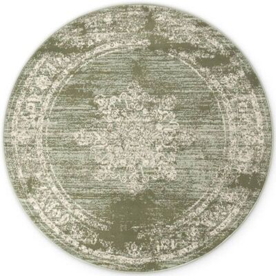 Hanse Home Lydia Green Round Carpet - Carpet Hanse Home Lydia Green Round Carpet - Carpet