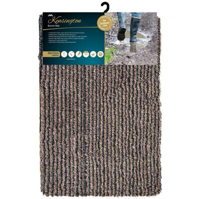 JVL Kensington Machine Washable Barrier Doormat - 50x75cm Multi - Doormat JVL Kensington Machine Washable Barrier Doormat - 50x75cm Multi - Doormat