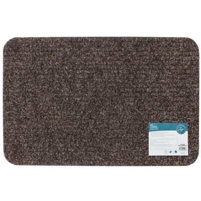 JVL Heavy Duty Commodore Barrier Door Mat, 60x80cm, Grey/Black in Dark Grey Size: 60 cm x 80 cm Dark Grey 60 cm x 80 cm JVL Heavy Duty Commodore Barrier Door Mat, 60x80cm, Grey/Black in Dark Grey Size: 60 cm x 80 cm Dark Grey 60 cm x 80 cm