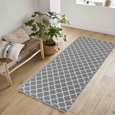 Serdim Rugs Model: Rectangle 50x80 cm Grey Entrance Door Mat Serdim Rugs Model: Rectangle 50x80 cm Grey Entrance Door Mat