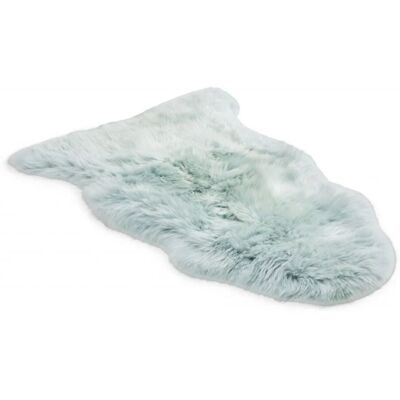 Infinity Leather Genuine Sheepskin Natural Soft Fluffy Real Wool Rug in Teal Size: 90 cm x 60 cm Teal 90 cm x 60 cm Infinity Leather Genuine Sheepskin Natural Soft Fluffy Real Wool Rug in Teal Size: 90 cm x 60 cm Teal 90 cm x 60 cm
