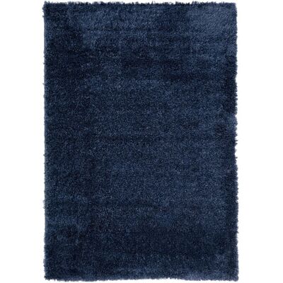 Kukoon Soft Fluffy Thick Pile Shaggy Area Rug, Living Room Bedroom Carpet Runner in Navy Size: 200 cm x 290 cm Navy 200 cm x 290 cm Kukoon Soft Fluffy Thick Pile Shaggy Area Rug, Living Room Bedroom Carpet Runner in Navy Size: 200 cm x 290 cm Navy 200 cm x 290 cm