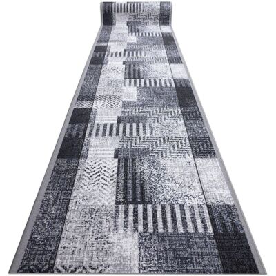 RugsX Grey Anti-slip Runner 67x340cm RugsX Grey Anti-slip Runner 67x340cm