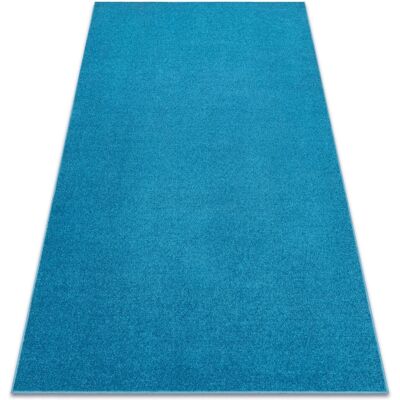 RugsX Wall-To-Wall Eton Rug in Blue Size: 300 cm x 350 cm Blue 300 cm x 350 cm RugsX Wall-To-Wall Eton Rug in Blue Size: 300 cm x 350 cm Blue 300 cm x 350 cm