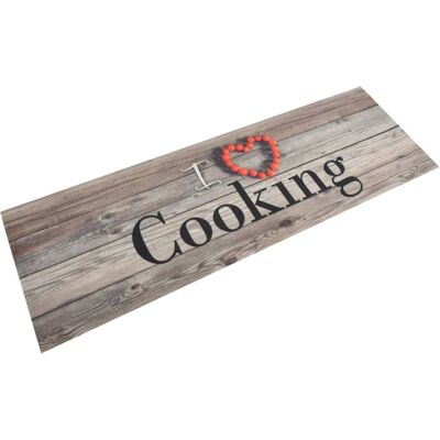 Berkfield Home Kitchen Rug Washable Cooking Grey 60x180 cm Velvet Multicolor 60x180 cm Berkfield Home Kitchen Rug Washable Cooking Grey 60x180 cm Velvet Multicolor 60x180 cm