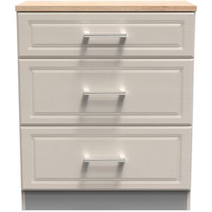 Ready Assembled 2 U Norfolk 3 Drawer Deep Chest (Ready Assembled) in Taupe Size: Medium Taupe Medium Ready Assembled 2 U Norfolk 3 Drawer Deep Chest (Ready Assembled) in Taupe Size: Medium Taupe Medium