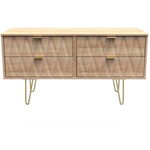 Ready Assembled 2 U Dallas 4 Drawer Bed Box (Ready Assembled) in Light Oak Light Oak Ready Assembled 2 U Dallas 4 Drawer Bed Box (Ready Assembled) in Light Oak Light Oak