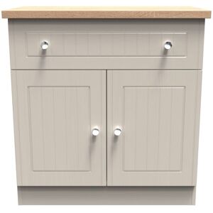 Ready Assembled 2 U Norton 1 Drawer 2 Door Sideboard (Ready Assembled) in Taupe Size: Medium Taupe Medium Ready Assembled 2 U Norton 1 Drawer 2 Door Sideboard (Ready Assembled) in Taupe Size: Medium Taupe Medium