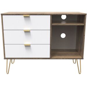 Ready Assembled 2 U Bexley 3 Drawer TV Unit (Ready Assembled) Size: Medium Multicolor Medium Ready Assembled 2 U Bexley 3 Drawer TV Unit (Ready Assembled) Size: Medium Multicolor Medium