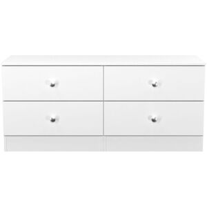 Ready Assembled 2 U Newlyn 4 Drawer Bed Box (Ready Assembled) in White White Ready Assembled 2 U Newlyn 4 Drawer Bed Box (Ready Assembled) in White White