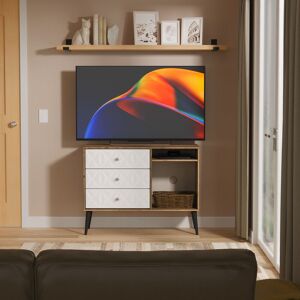 Ready Assembled 2 U Toledo 3 Drawer TV Unit (Ready Assembled) in Dark Brown Size: Medium Dark Brown Medium Ready Assembled 2 U Toledo 3 Drawer TV Unit (Ready Assembled) in Dark Brown Size: Medium Dark Brown Medium