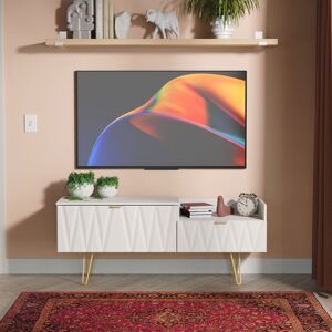 Ready Assembled 2 U Dallas 2 Drawer Coffee TV Unit (Ready Assembled) in Taupe Taupe Ready Assembled 2 U Dallas 2 Drawer Coffee TV Unit (Ready Assembled) in Taupe Taupe