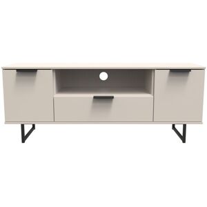 Ready Assembled 2 U Fuji 2 Door 1 Drawer Wide TV Unit (Ready Assembled) in Taupe Taupe Ready Assembled 2 U Fuji 2 Door 1 Drawer Wide TV Unit (Ready Assembled) in Taupe Taupe