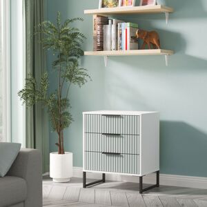 Ready Assembled 2 U Menai 3 Drawer Chest (Ready Assembled) in Duck Egg Blue Duck Egg Blue Ready Assembled 2 U Menai 3 Drawer Chest (Ready Assembled) in Duck Egg Blue Duck Egg Blue