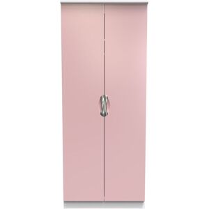 Ready Assembled 2 U Holborn 2 Door Wardrobe (Ready Assembled) in Dusty Pink Dusty Pink Ready Assembled 2 U Holborn 2 Door Wardrobe (Ready Assembled) in Dusty Pink Dusty Pink