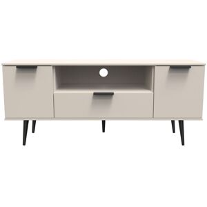 Ready Assembled 2 U Fuji 2 Door 1 Drawer Wide TV Unit (Ready Assembled) in Taupe Taupe Ready Assembled 2 U Fuji 2 Door 1 Drawer Wide TV Unit (Ready Assembled) in Taupe Taupe