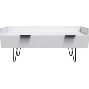 Ready Assembled 2 U Fuji 2 Drawer TV Unit (Ready Assembled) in Mid Grey Mid Grey Ready Assembled 2 U Fuji 2 Drawer TV Unit (Ready Assembled) in Mid Grey Mid Grey