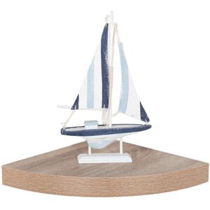 Core Products Oak-Effect Floating Corner Shelf Kit 30cm - Hudson Modern Wall Shelf for Storage & Display in Light Oak Light Oak Core Products Oak-Effect Floating Corner Shelf Kit 30cm - Hudson Modern Wall Shelf for Storage & Display in Light Oak Light Oak