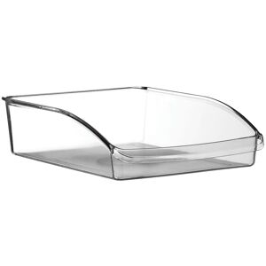 Orsina Clear PS Plastic Large Fridge Organiser, Stackable Containers For Fridge, Large Plastic Bins For Easy Access Clear Orsina Clear PS Plastic Large Fridge Organiser, Stackable Containers For Fridge, Large Plastic Bins For Easy Access Clear