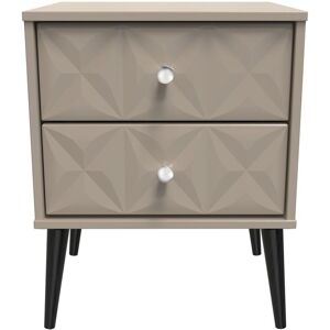 Ready Assembled 2 U Toledo 2 Drawer Bedside Cabinet (Ready Assembled) in Light Brown Light Brown Ready Assembled 2 U Toledo 2 Drawer Bedside Cabinet (Ready Assembled) in Light Brown Light Brown
