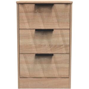 Ready Assembled 2 U Washington 3 Drawer Bedside Cabinet (Ready Assembled) in Light Oak Light Oak Ready Assembled 2 U Washington 3 Drawer Bedside Cabinet (Ready Assembled) in Light Oak Light Oak