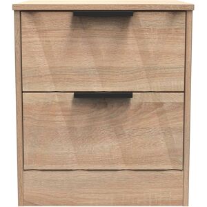 Ready Assembled 2 U Washington 2 Drawer Bedside Cabinet (Ready Assembled) in Light Oak Light Oak Ready Assembled 2 U Washington 2 Drawer Bedside Cabinet (Ready Assembled) in Light Oak Light Oak