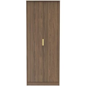 Ready Assembled 2 U Tamworth 2 Door Wardrobe (Ready Assembled) in Walnut Walnut Ready Assembled 2 U Tamworth 2 Door Wardrobe (Ready Assembled) in Walnut Walnut