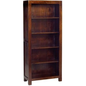 IH Design Duvid Mango Large Open Bookcase in Brown Brown IH Design Duvid Mango Large Open Bookcase in Brown Brown