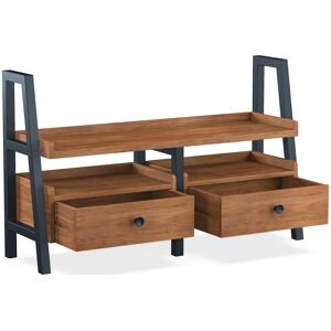 Rest Relax Sierra Acacia TV / Media Unit With Drawers in Brown Brown Rest Relax Sierra Acacia TV / Media Unit With Drawers in Brown Brown