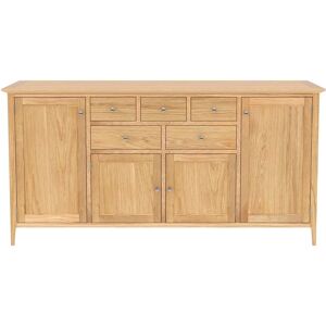 Rest Relax Keswick Oak Long Sideboard in Beige Beige Rest Relax Keswick Oak Long Sideboard in Beige Beige