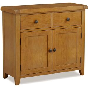 Rest Relax Elston Oak 2 Door 2 Drawer Sideboard in Brown Brown Rest Relax Elston Oak 2 Door 2 Drawer Sideboard in Brown Brown