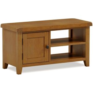 Rest Relax Elston Oak TV Unit in Brown Brown Rest Relax Elston Oak TV Unit in Brown Brown
