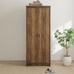 GFW Boston 2 Door Wardrobe in Light Oak Light Oak GFW Boston 2 Door Wardrobe in Light Oak Light Oak