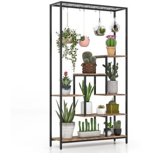 Costway 6-tier Tall Plant Stand 180cm Metal Indoor Corner Plant Shelf Display Rack Multicolor Costway 6-tier Tall Plant Stand 180cm Metal Indoor Corner Plant Shelf Display Rack Multicolor