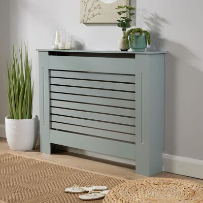 Home Source Model - Grey Radiator Cover Wall Shelf - Radiator Cover Home Source Model - Grey Radiator Cover Wall Shelf - Radiator Cover