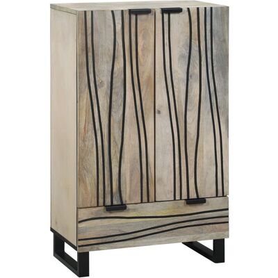 Berkfield Home Media Storage Cabinets & Racks with Drawer with Storage with Door White & Black Multicolor Berkfield Home Media Storage Cabinets & Racks with Drawer with Storage with Door White & Black Multicolor