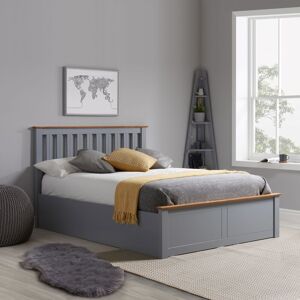 Birlea Solid Wood Ottoman Storage Bed Frame Phoenix Gas Lift in Dark Grey Size: King Dark Grey King Birlea Solid Wood Ottoman Storage Bed Frame Phoenix Gas Lift in Dark Grey Size: King Dark Grey King