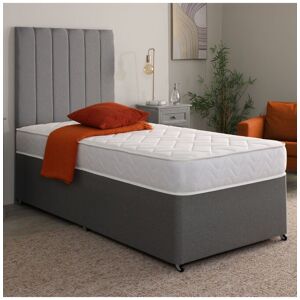 Starlight Beds Soft Memory Foam Spring Micro Quilted Mattress in White Size: Small Single White Small Single Starlight Beds Soft Memory Foam Spring Micro Quilted Mattress in White Size: Small Single White Small Single