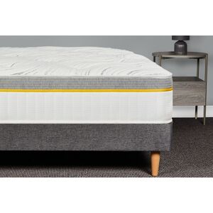 Sloomy Serenity Hybrid Reflex Support Pocket Spring Mattress in Grey Size: Single Grey Single Sloomy Serenity Hybrid Reflex Support Pocket Spring Mattress in Grey Size: Single Grey Single