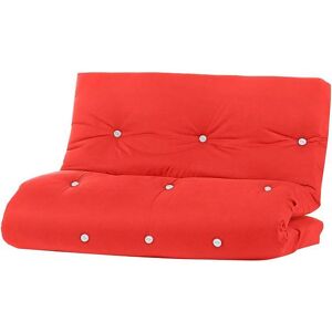 Rest Relax Fibre Foam Filled, Futon Replacement Mattress, Red Size: Small Double Red Small Double Rest Relax Fibre Foam Filled, Futon Replacement Mattress, Red Size: Small Double Red Small Double