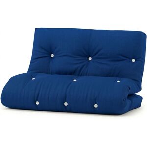 Rest Relax Fibre Foam Filled, Futon Mattress, Dark Blue Size: Double Dark Blue Double Rest Relax Fibre Foam Filled, Futon Mattress, Dark Blue Size: Double Dark Blue Double