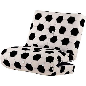 Rest Relax Fibre Foam Filled, Futon Replacement Mattress, Football Black Size: Double Black Double Rest Relax Fibre Foam Filled, Futon Replacement Mattress, Football Black Size: Double Black Double