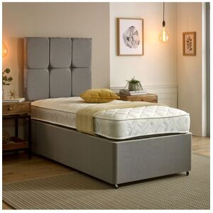 Starlight Beds Value Quilted Memory Foam Spring Mattress in White Size: King White King Starlight Beds Value Quilted Memory Foam Spring Mattress in White Size: King White King