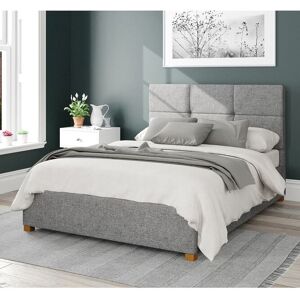 Aspire - Caine - Saxon Twill - Upholstered Ottoman - Bed Aspire - Caine - Saxon Twill - Upholstered Ottoman - Bed