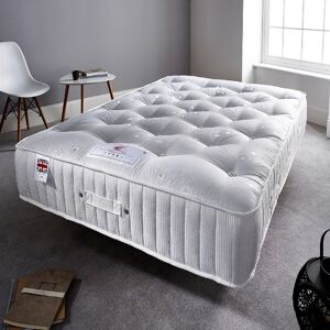 Somnior Diamond 3000 Medium Firm Pocket Spring Mattress Two Sided in White Size: Super King White Somnior Diamond 3000 Medium Firm Pocket Spring Mattress Two Sided in White Size: Super King White