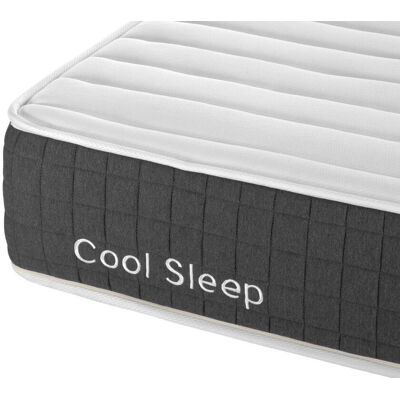 Arthur Sleep Cool Pocket Gel Foam Hybrid Medium Firm Mattress in White Size: Double White Double Arthur Sleep Cool Pocket Gel Foam Hybrid Medium Firm Mattress in White Size: Double White Double