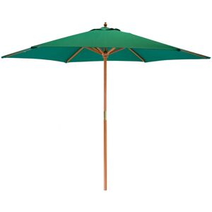 Harbour Housewares Wooden Garden Parasol 2.7m